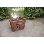 Esschert Design Corbeille à feu carré PM – Image 3