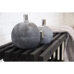 Esschert Design Lampe ? huile en b?ton L – Image 3