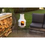 Esschert Design Terraskachel keramiek betonlook S – Image 2