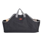 Esschert Design Porte buches noir (8714982184529