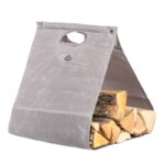 Esschert Design Sac porte-bois toile cirée – Image 3