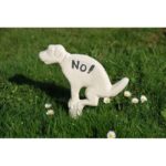 Esschert Design "No" chien panneau blanc – Image 2
