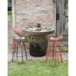 Esschert Design Chaise tracteur MF rouge – Image 2
