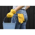 Esschert Design Rundlederen handschoenen M – Image 3