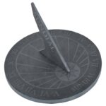 Esschert Design Leisteen zonnewijzer tekst rond (8714982014222