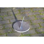 Esschert Design Leisteen zonnewijzer tekst rond – Image 3