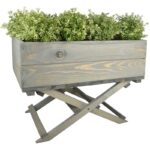 Esschert Design Jardinière sur pied pliable (8714982136023