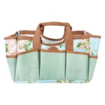 Esschert Design Sac outils jardin motif roses/jute (8714982121579