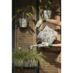 Esschert Design Cache pot+crochet zinc d?cor Roses – Image 2