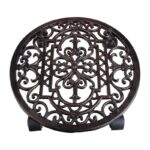 Esschert Design Plateau roulettes rond