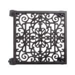 Esschert Design Plateau roulettes carre, brun antique – Image 2