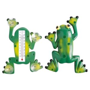 Esschert Design ﻿Thermomètre de fenêtre grenouille (8714987039770