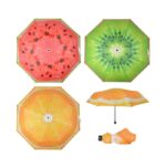 Esschert Design Parapluies pliants fruits ass. (8714982132940
