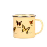 Esschert Design Emaille mok vlinders (8714982164477