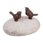 Esschert Design Assortiments de galets 2 animaux – Image 4