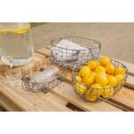 Esschert Design Panier oval en m?tal set/3 – Image 2