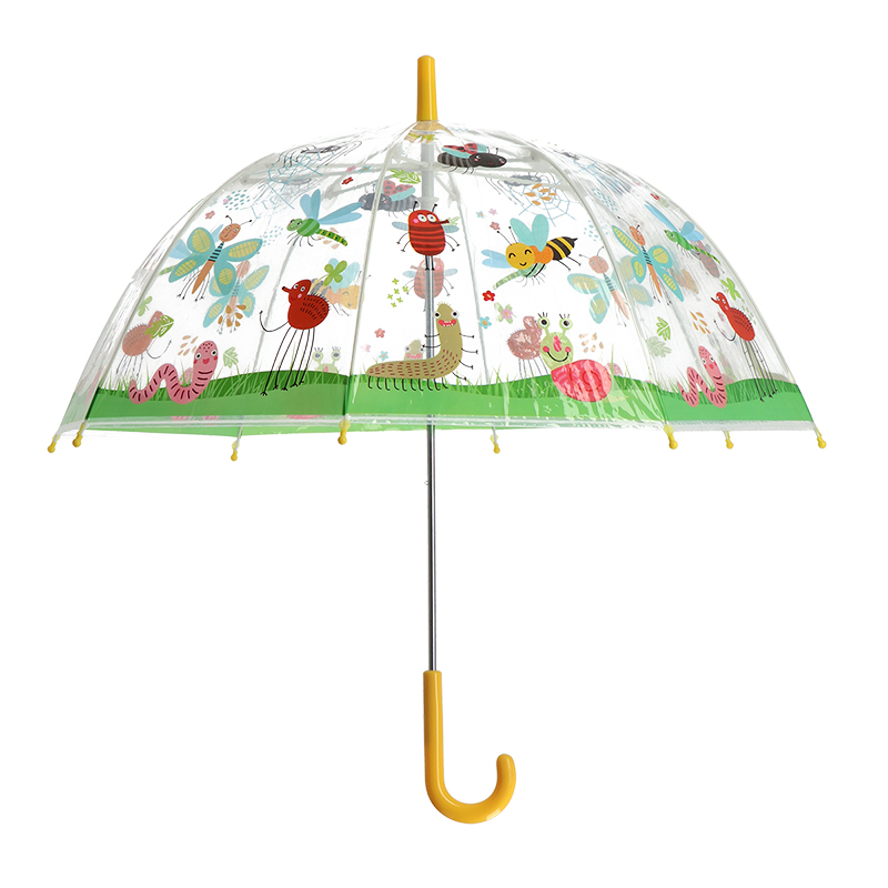 Esschert Design Parapluie enfant transparent insectes (KG264 8714982221125) - 01