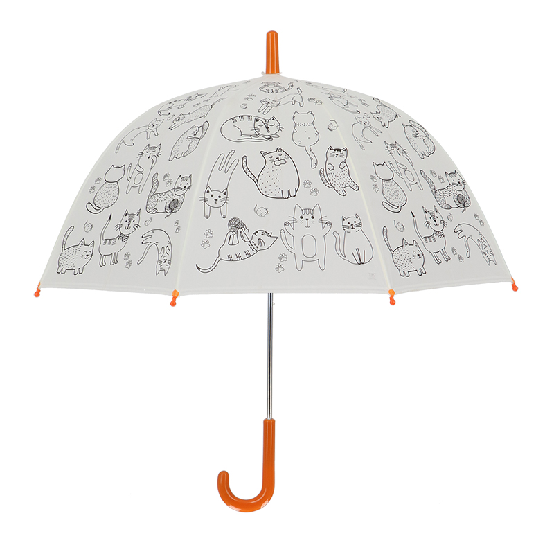 Esschert Design Parapluie à peindre "chats" (KG278 8714982225741) - 01