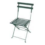 Esschert Design Chaise bistrot métal vert (MF045 8714982238802) - 02