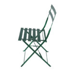 Esschert Design Chaise bistrot métal vert (MF045 8714982238802) - 04