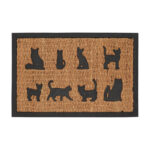 Esschert Design Paillasson chaouch/coco races chats (RB273 8714982214752) - 01