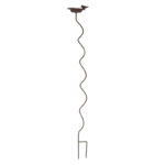 Esschert Design Bain oiseau sr tuteur plante spiral () - 01