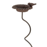 Esschert Design Bain oiseau sr tuteur plante spiral () - 02