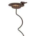Esschert Design Bain oiseau sr tuteur plante spiral () - 03