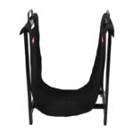 Esschert Design Porte bûches noir avec support () - 03