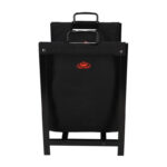 Esschert Design Porte bûches noir avec support () - 05