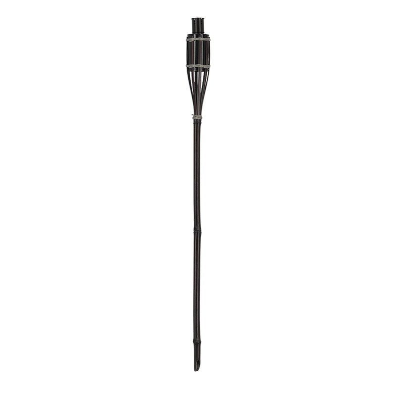 Esschert Design Torche bambou noir 90cm () - 01