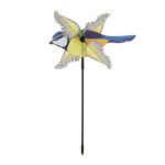 Esschert Design Moulin à vent mésange bleue () - 05