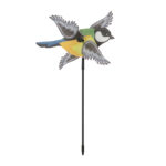 Esschert Design Moulin à vent mésange charbonnière () - 01
