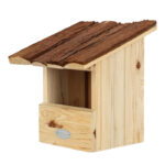 Esschert Design Nichoir rouge gorge toît écorce () - 02