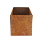 Esschert Design Pot de fleurs acier corten rect. L () - 03
