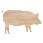 Esschert Design Planche à découper cochon L (FF594 8714982258367) - 02