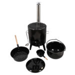Esschert Design Ensemble de cuisson pr l'extérieur (FF608 8714982263224) - 01