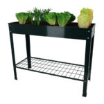 Esschert Design Carré potager métal vert L (PY176 8714982249402) - 02