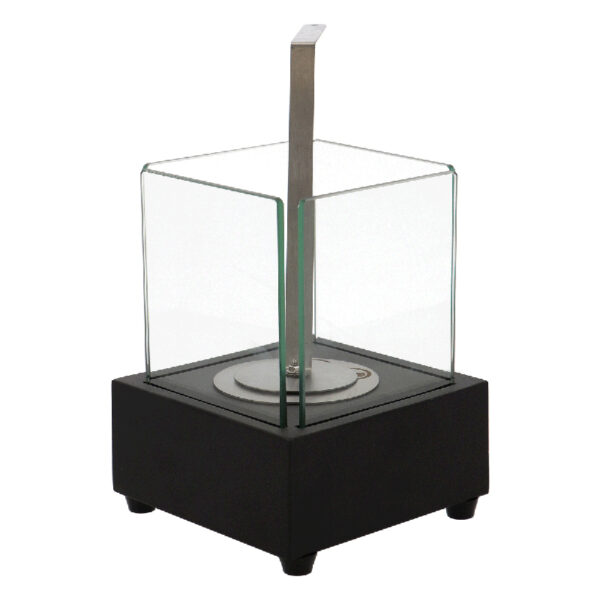 Esschert Design Bioéthanol cheminée de table carr S (FF613) - 01