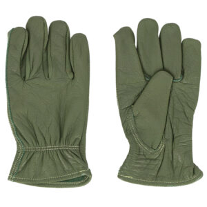 Esschert Design Gants en cuir de vachette vert M (JB038 8714982260674) - 01