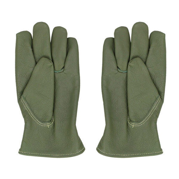 Esschert Design Gants en cuir de vachette vert L (JB039 8714982260681) - 02