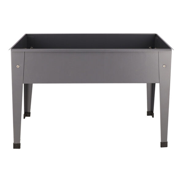 Esschert Design Carré potager métal anthracite S (PY179) - 01