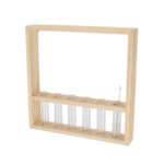 Esschert Design Support mural pour tubes à essai L (AGG141 8714982273520) - 1