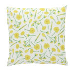 Esschert Design Coussin d'extérieur fleurs jaune (BK041 8714982276927) - 1