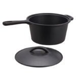 Esschert Design Poêle avec couvercle en fonte (FF642 8714982276590) - 4
