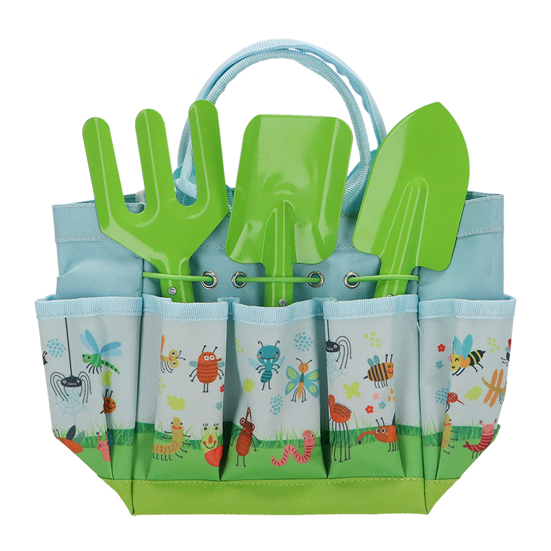 Esschert Design Sac à outils de jardin pour enfants insectes (KG338 8714982275555) - 1