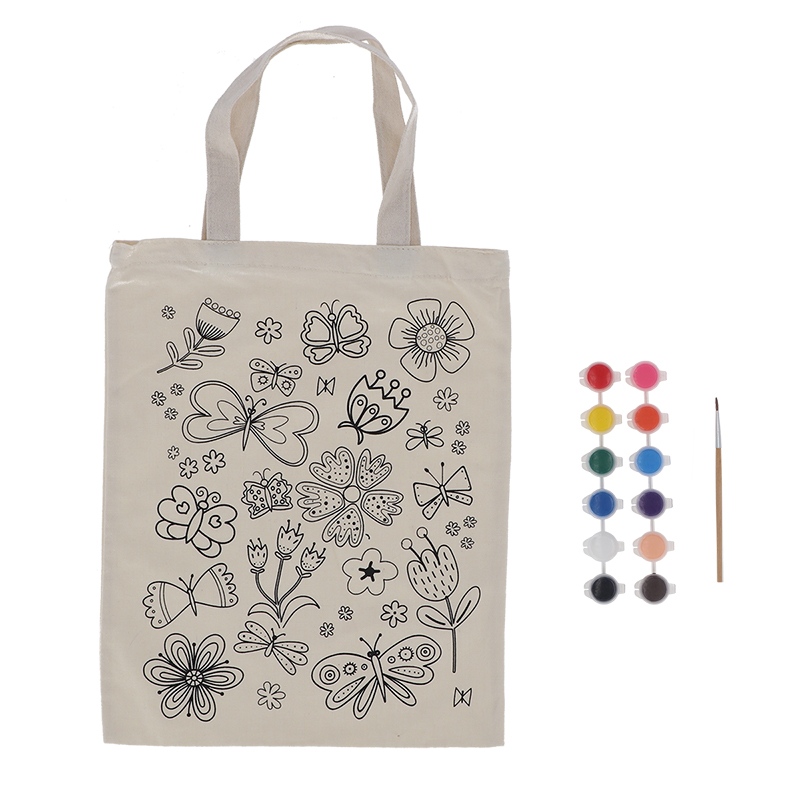 Esschert Design Sac à colorier "papillons" (KG339 8714982275579) - 1