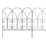 Esschert Design Boucles métalliques de clôture de lit (PS33 8714982276460) - 2