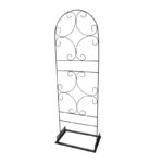 Esschert Design Support végétal boucles noires (PY189 8714982276514) - 3