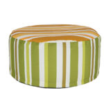 Esschert Design Pouf de jardin rayé vert orange/au choix (TR091 8714982283086) - 1